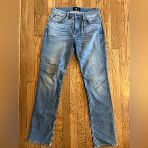 7 for all man kind luxe performance straight jeans
